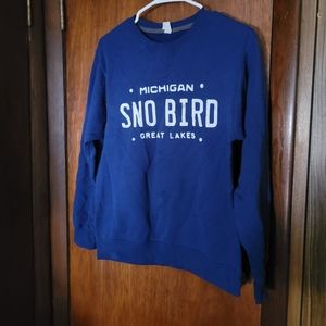 Michigan Snowbird Sweatshirt size S.
